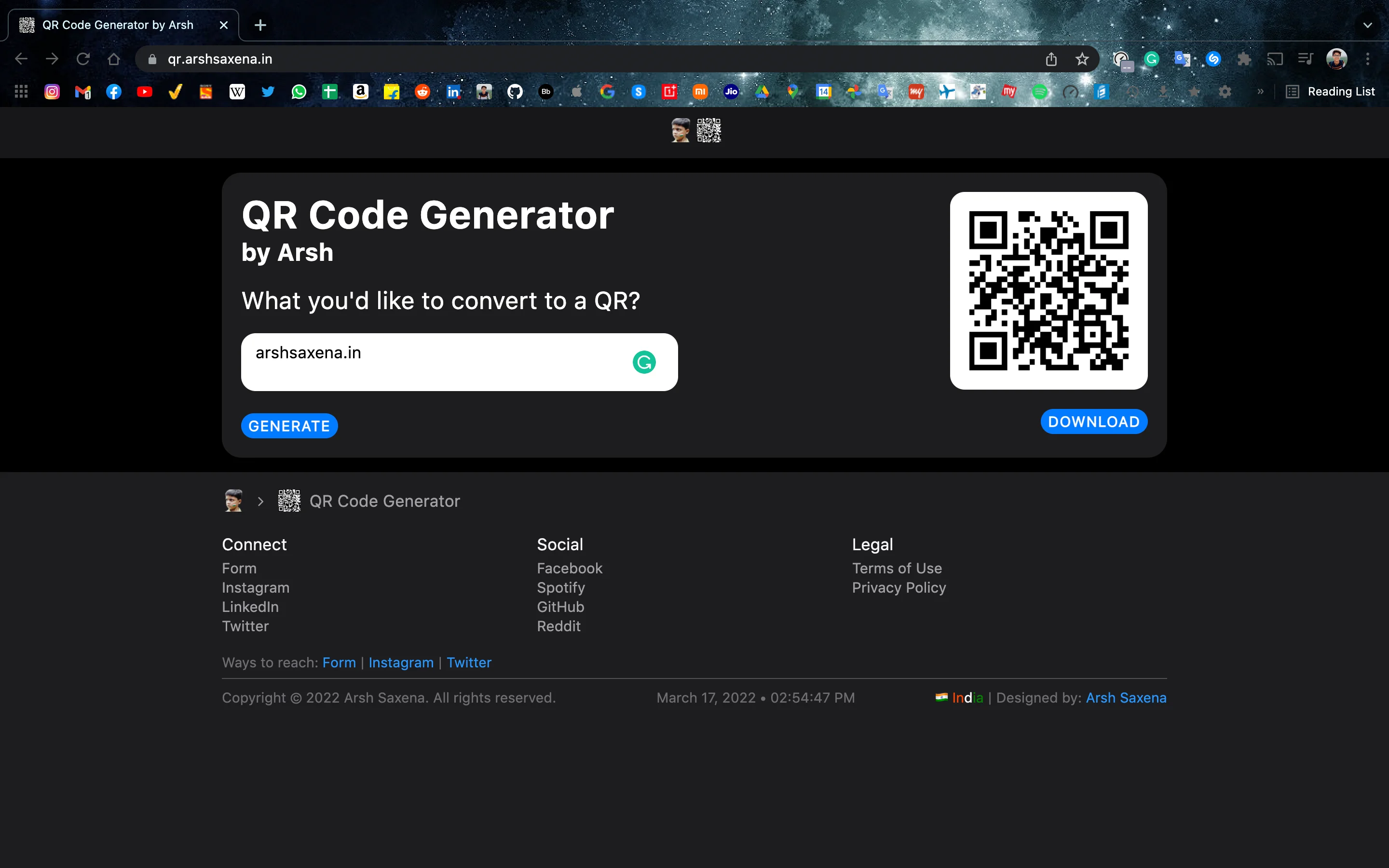 QR Code Generator